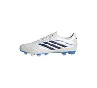 adidas Copa Pure Iv Club Firm Ground/Multi Ground, Zero Metallic/Dark Blue/Lucid Ray Blue, 12.5 Women/11.5 Men