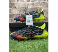 Adidas Copa Sense.1 FG GW3605 Al Rihla Pack Football Boots Men's UK 7 Black Cyan