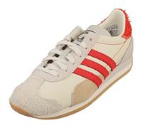 adidas Country Og Womens Fashion Trainers in Off White Red - 5 UK