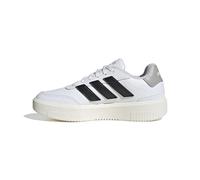adidas Women's Courtblock Shoes, FTWR White/core Black/Grey Two, 7 UK