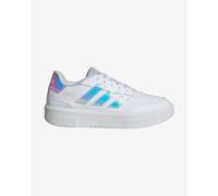 adidas Women's COURTBLOCK Shoes, FTWR White/FTWR White/Clear Pink, 5 UK