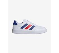 adidas Courtblock Shoes Pure White Blue Red - 43(1/3)