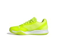 adidas Courtflash Speed 2 Mens Tennis Shoes, Lucid Lemon/core Black/FTWR White, 9.5 UK