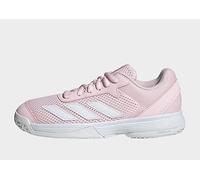 adidas Unisex Kids Courtflash Kids Tennis Shoes, Distilled Pink/FTWR White/FTWR White, 3 UK