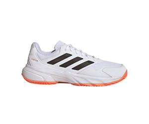 Adidas Courtjam Control 3 M Clay White/Orange SS26 Padel Shoes 40 2/3