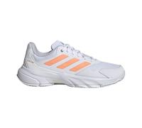 Adidas Courtjam Control 3 W White/Orange SS26 Padel Shoes 36 2/3