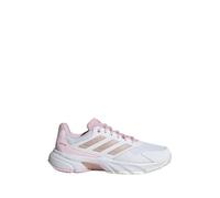 Adidas Women's Tennis Shoes Courtjam Control 3 – Cloud White/Silver Metallic/Lucid Pink UK 7.5