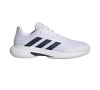 adidas CourtJam Control Carpet Tennis Shoes | UK 12 in Cloud White/Team Navy/Cloud White