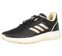 adidas Courtsmash, Women's Tennis Shoe, CORE BLACK / PLATIN MET./LINEN, 5 UK (38 EU)