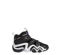 adidas Crazy 8 Grade School Basketball Shoes (Core Black/Regal Purple/Cloud White), Core Black Shelf Purple Cloud White, 6.5 US Big Kid