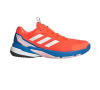 adidas Crazyflight 6 Men's Indoor Court Shoes | UK 9 in Bright Royal/Zero Metallic/Team Solar Orange