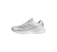 adidas Crazyquick Boost Women's Padel Shoes | UK 7.5 in Cloud White/Silver Metallic/Zero Metallic
