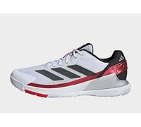 adidas Men's Crazyquick Lightstrike Padel Shoes, Cloud White/Core Black/Lucid Red, 3.5 UK