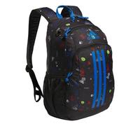 adidas Creator 2 Backpack, Icon Brand Love Black/Bright Royal Blue, One Size, Icon Brand Love Black/Bright Royal Blue, One Size, Creator 2 Backpack