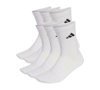 Adidas Crew 6er Pack Socks White