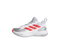 adidas Cross Em Up Select Mid Trainers Kids Basketball Shoes, FTWR White/Halo Blue/Lucid red, 11.5 UK Child
