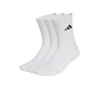 adidas Cushioned Crew Socks 3 Pack Embroidered White