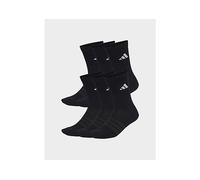 adidas Classic Cushioned Socks Black White (6 Pairs) - XS