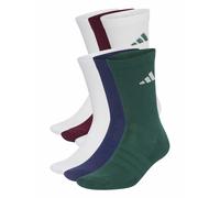 adidas Cushioned Crew Socks 6 Pair Pack Dark Red
