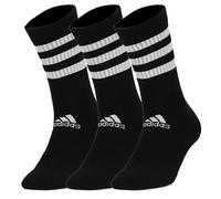 adidas 3-Stripes Cushioned Crew Arch Support Sports Socks 3 pairs UK XL / 11-12.5