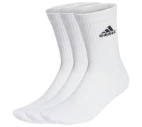 adidas Men's Crew Socks 3 Pack, White 6.5-8
