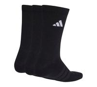 adidas Cushioned Sportswear Socks Black White (3 Pairs) - M