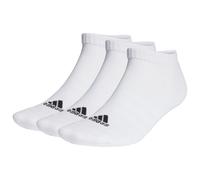 adidas - Cushioned Sportswear Low Cut Socks 3-Pack - Sports socks size 43-45 - L, white