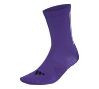 adidas Unisex Cycling Socks Socks, Solar Purple/REFLECTIVE SILVER/black, S