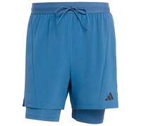 adidas - D4T 2in1 Shorts - Shorts size M, blue