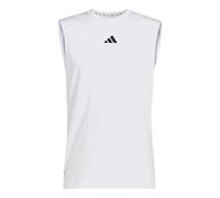 adidas D4T PrimeLift 3-Stripes Tank Top 'White' KD0376 XS