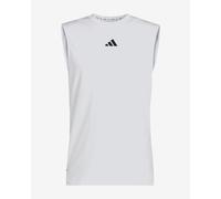 adidas D4T PrimeLift sleeveless short sleeve T-shirt white black - M
