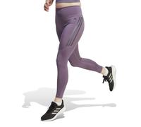 adidas Women's Dailyrun 3S 7/8 Performance Running Tights 12 (M) Purple