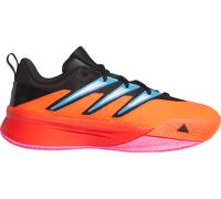 adidas Unisex Lillard Dame Certified 2 Low Trainers Basketball Shoes, Solar red/core Black/Cloud White, 11 UK