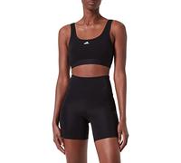 adidas Damen Crop Bra-Sport Smart Cotton Bustier, 000 Black, XL
