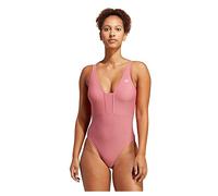 adidas Damen Iconisea 3S S Swimsuit, Pink Strata/Magic Lilac/Pink Strata, 40