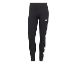 adidas Damen Lange Leggings Essentials 3-Stripes High Waisted Single Jersey Le