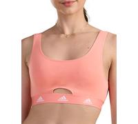 adidas Damen Scoop Bralette-Sport Active Comfort Cotton Bra, 613 Coral, L