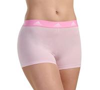 adidas Damen Shortie-Sport Active Comfort Cotton Underwear, 525 Clear Pink, XL