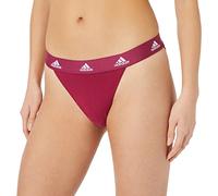 adidas Damen Tanga-Sport Cotton Logo Thong Panties, 502 Bordeaux, S