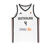 Adidas Dbb Germany Lô 4 Jersey Home 2026 Kids White