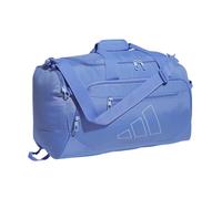 adidas Defender 5.0 Duffel, Durable Travel Gym Sports Bag for Men and Women, Blue Fusion/Glow Blue, Small (42L), Defender 5.0 Duffel Bag, Durable Travel Gym Sports Bag for Men and Women