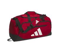 Adidas Defender 5.0 Duffel Bag, durable travel gym sports bag for men and women, Team Power Red 2/White, Small (42L), Defender 5.0 Duffel Bag, Durable Travel Gym Sports Bag for Men and Women