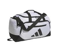 adidas Defender 5 Large Duffel Bag (100L), Twill White/Black, Small (42L)