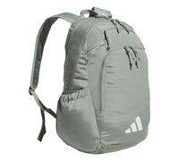 adidas Defender 5 Team Sport Backpack (33l), Silver/Green/White, One Size, Defender 5 Team Sport Backpack (33l) Durable Large Sports Gym Travel Bag for Laptop