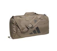 adidas Defender Duffel Bag, Khaki Six/Black/Medium 59L, Medium (59L), Medium 59l