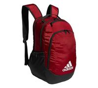 adidas Defender Team Sports Backpack, Team Power Red, One Size, Defender Sports Backpack, Soccer Bags and Basketball Backpacks for Holding Balls, Featuring Shoe Compartment