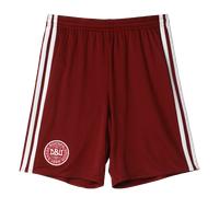 Adidas Denmark Home Youth Short 2016 Colour: Red, Size: 9-10 years