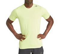 adidas Designed 4 Training Mens Training Top Green Short Sleeve Gym T-Shirt