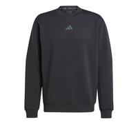adidas DESIGNED FOR TRAINING Crew Sweatshirt Asia Sizing 'Black' JJ4642 M