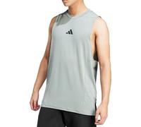 adidas Designed For Training Intensity Mens Training Vest Green Workout Tank Top